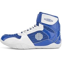 Boxing Training Shoes Men's Lightweight High Support Kickboxing Fighting Boots Breathable Lace Up Boxer Sneakers
