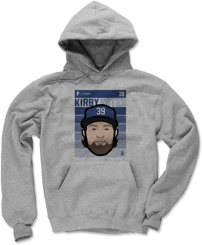 500 LEVEL Kirby Yates San Diego Baseball Hoodie - Kirby Yates Fade