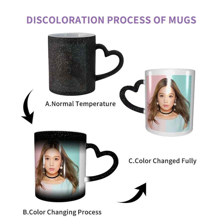 Amazon.co.jp: 西野カナ マグカップ 変色カップ コーヒーカップ ミルク