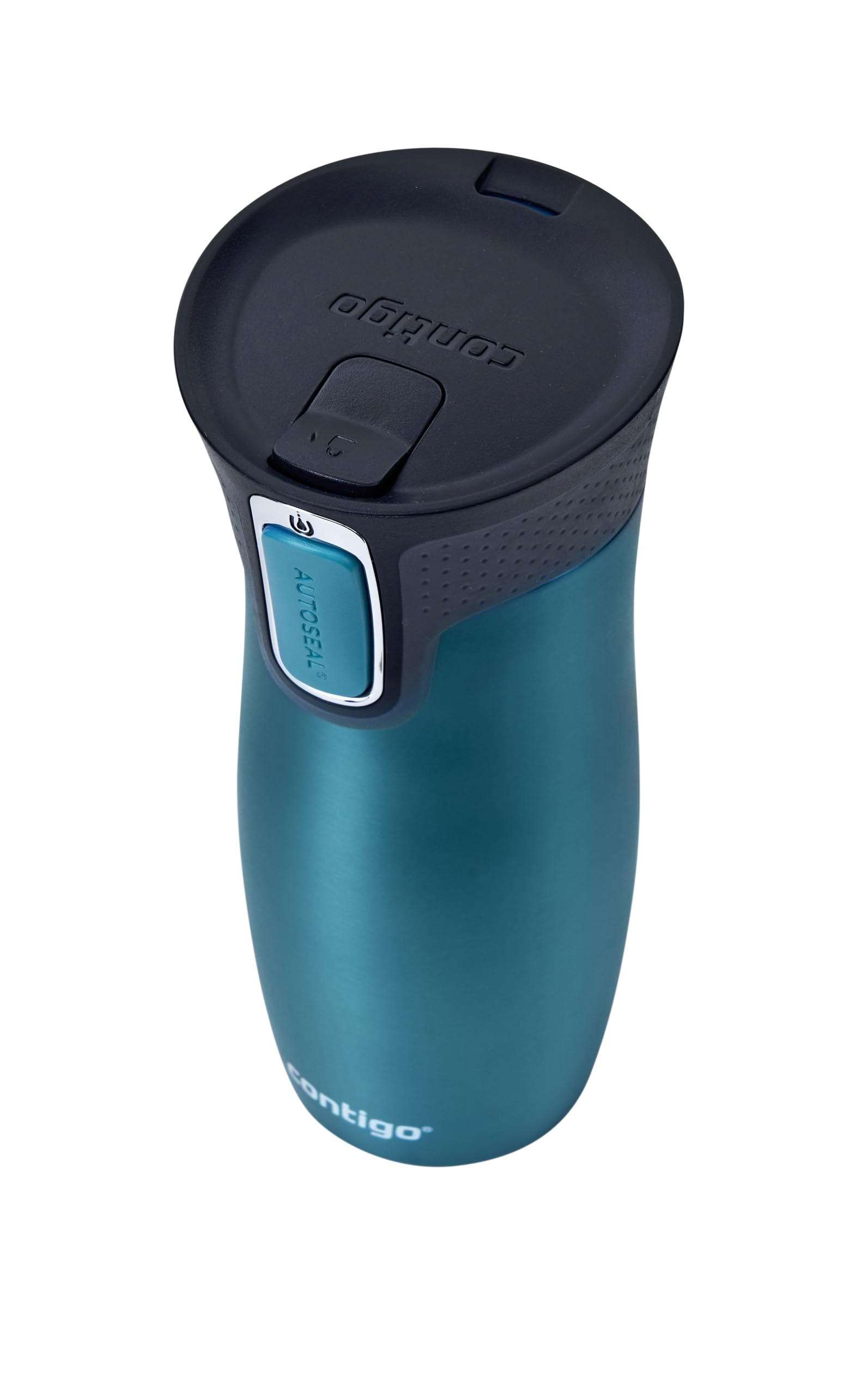Contigo Taza térmica West Loop con grabado de acero inoxidable, taza de viaje, taza de café a prueba de fugas (Biscay Bay)