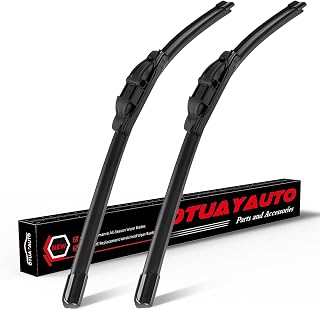 OTUAYAUTO Premium Windshield Wiper Blades - Replacement for Porsche Cayenne 08-17, VW Touareg 08-16 - Precision Fit, All-Weather Performance, Side Lock Front Window Wiper Blades - 26"+26" (Pack of 2)