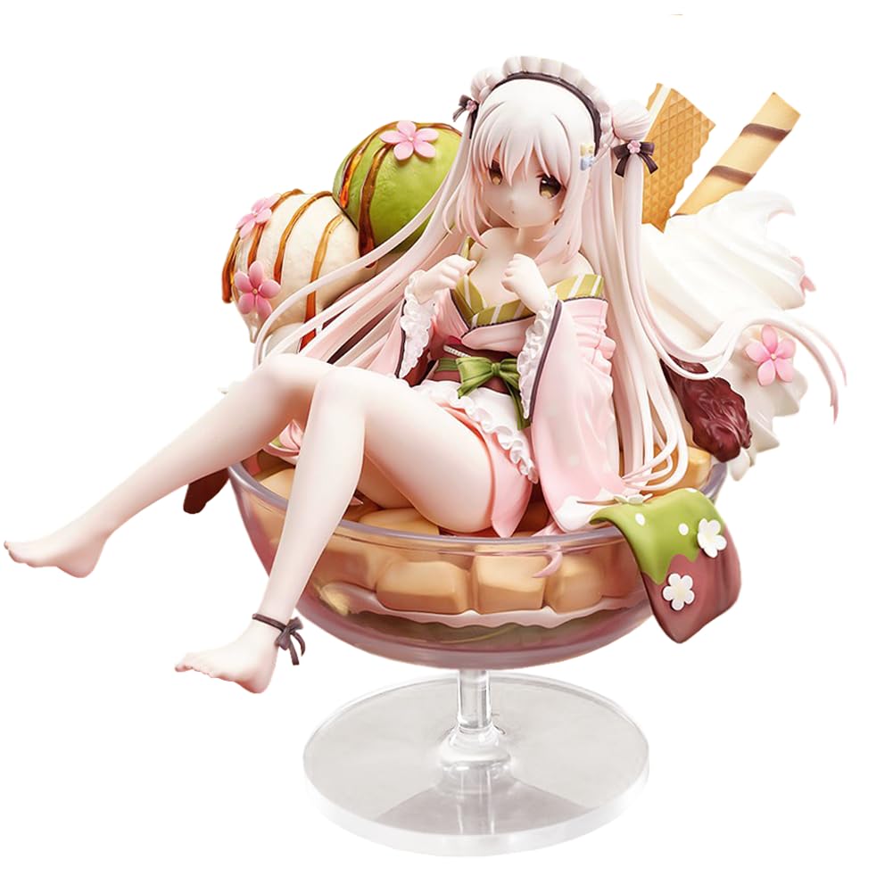 Amazon.com: QAHEART Anime Illustration ShiratamakoMame Figure Ice