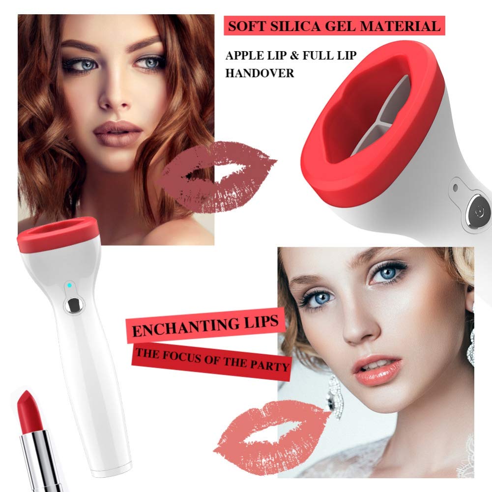 Lips Enhancer Lip Pump Plumper Lèvres électriques Agrandir Pompe à lèvres Sexy Enhancer pour lèvres Plus pulpeuse