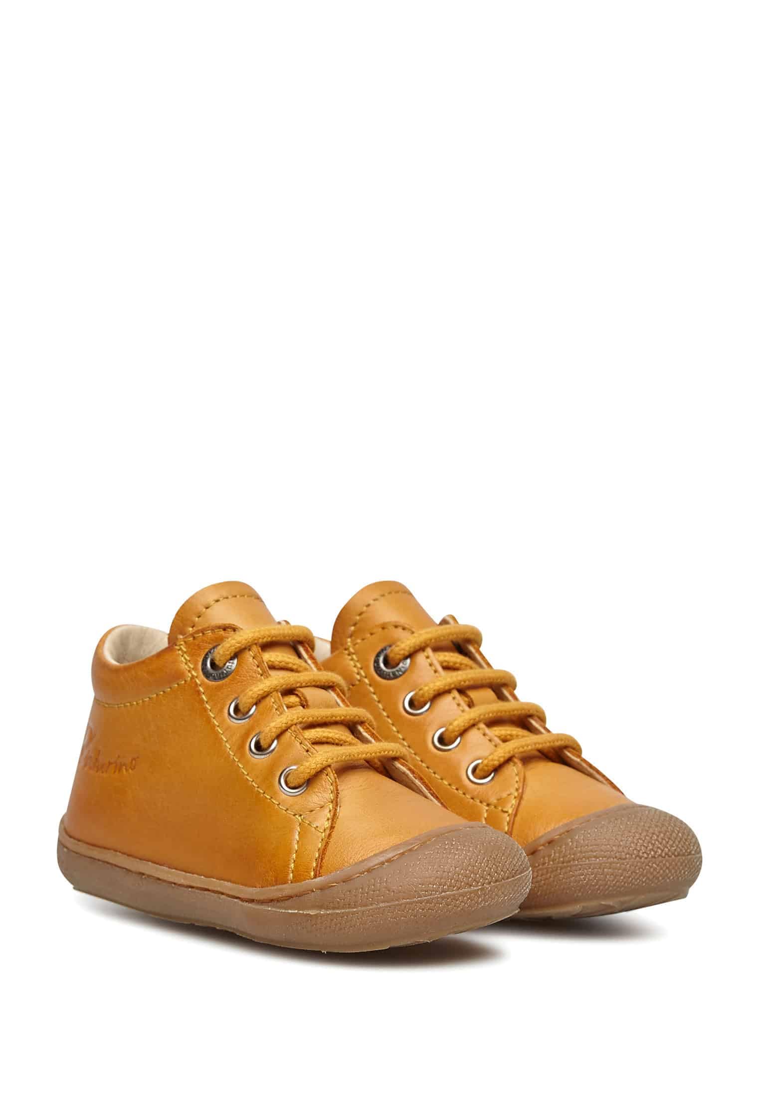 Naturino Cocoon-Lauflernschuhe aus Nappaleder Kürbis 20