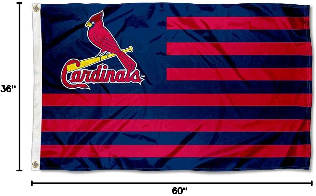 St. Louis Cardinals Nation Flag 3x5 Banner - Image 9