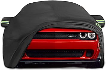 Dodge Challenger Car Cover, Challenger Car Cover, For 2008-2023 Dodge Challenger 210D Oxford Cloth, UV Resistant, 100% Waterproof
