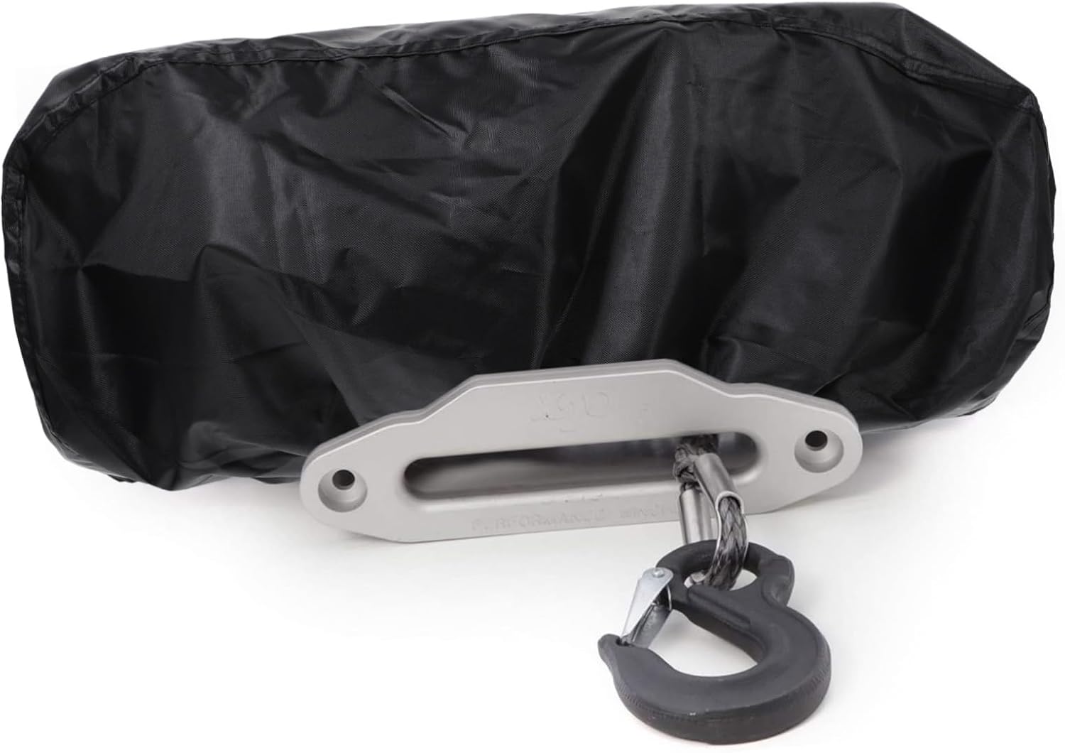Oxford Cloth Winch Cover with Elastic Edge Heavy Duty Winch Protector Dustproof Windproof Outdoor Use