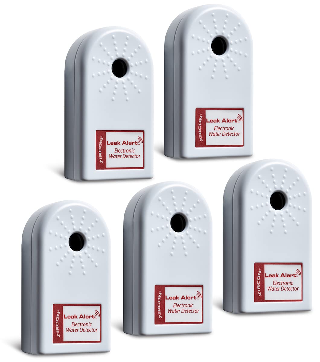 Buy Zircon Leak Alert Water Leak Detector & Flood Sensor Alarm/Water