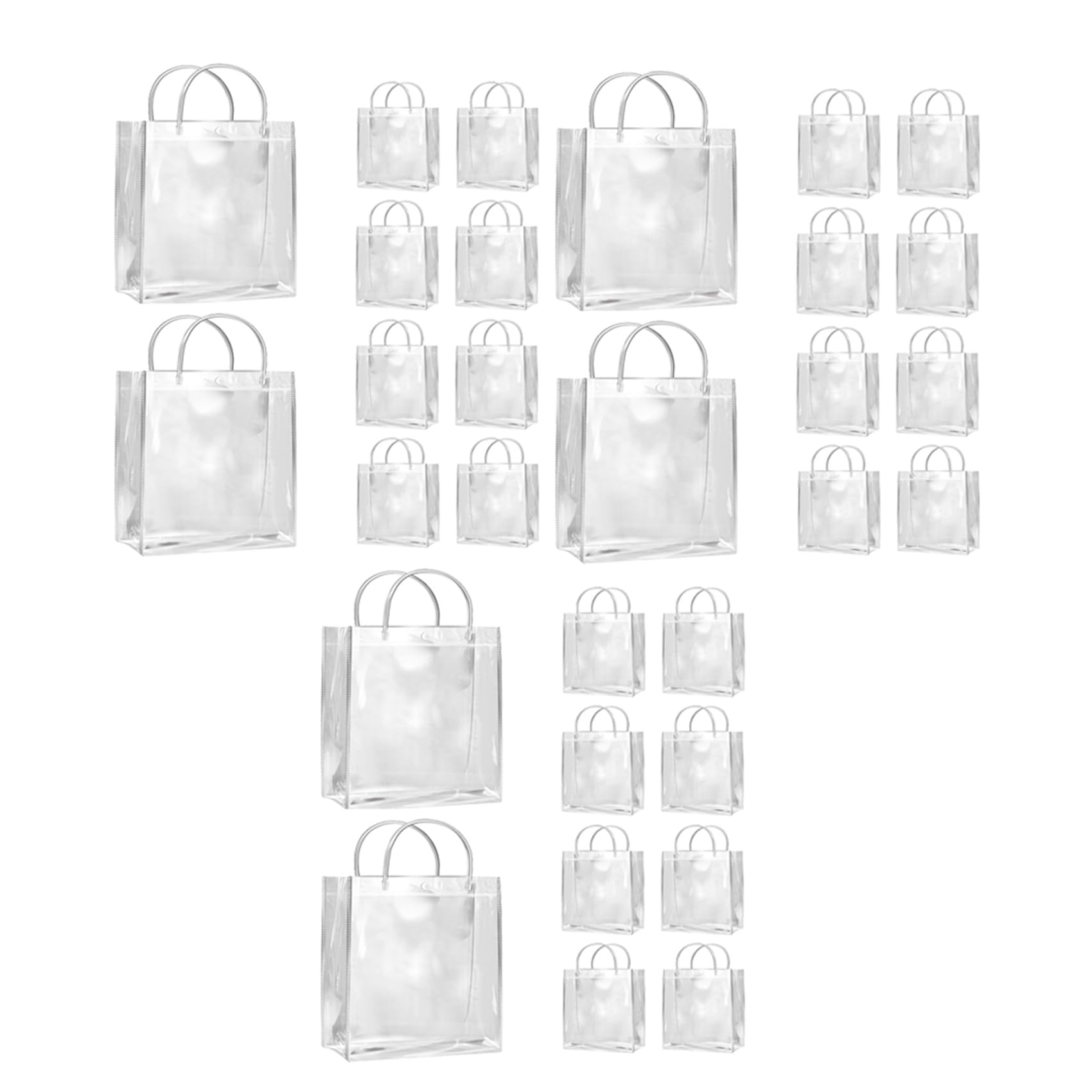 Bolsas de plástico PVC impermeables transparentes para evitar roturas de regalos de boda
