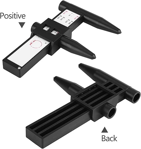Miniatura 6 de Herramienta de ajuste de rueda, calibre de curvatura, perno y tuerca, herramienta de medición de patrón de pernos, herramienta de medición