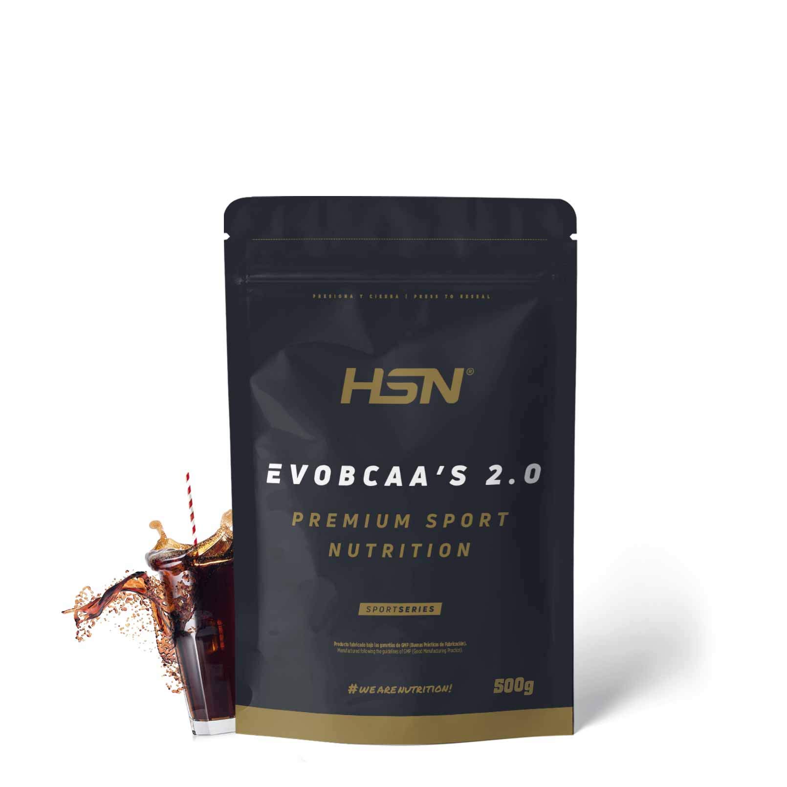 HSN BCAA con Glutamina Evobcaa's 2.0 | Sandía 500g | Aminoácidos Ramificados Ratio 12:1:1 (Leucina + Valina + Isoleucina) | No Incluye Dosificador | No-GMO, Vegano, Sin Gluten — view 9