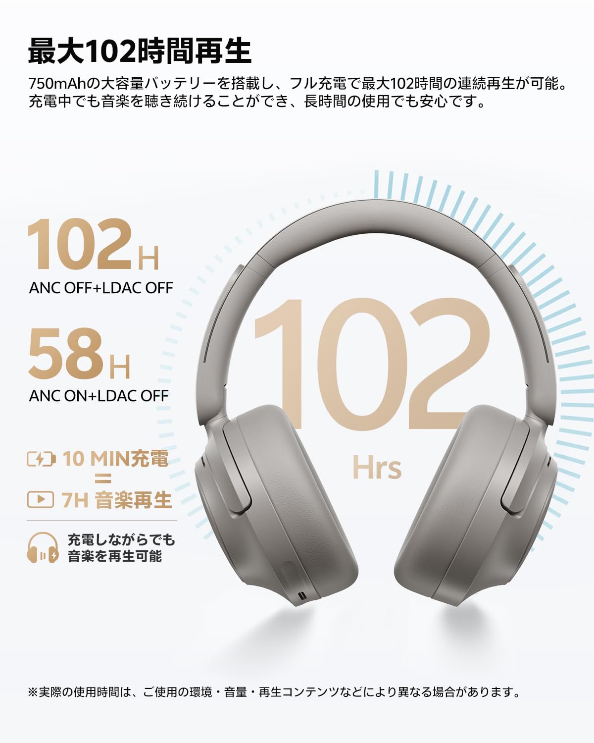 Amazon.co.jp: QCY H3S ワイヤレスヘッドホン Bluetooth6.0 ノイズ