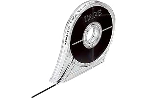 Kokuyo Thin Black Tape for Dry Erase Board, 16m