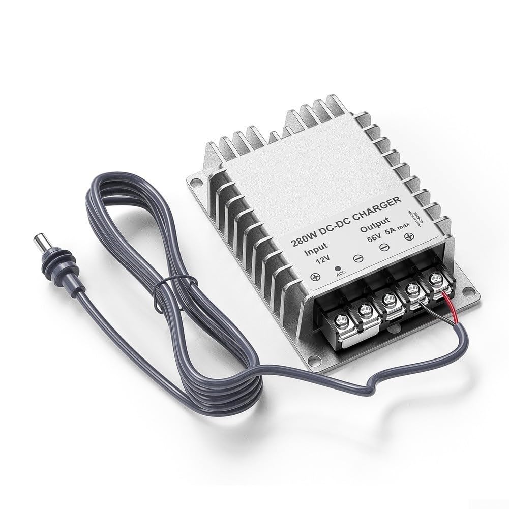 DC-DC Booster Converter 12V auf 56V 5A 280W Netzteil für Starlink Aluminiumlegierung Kompakt