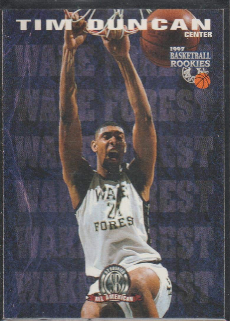 Amazon.com: 1997 Score Board Tim Duncan Spurs Rookie Basketball