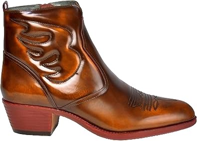 RRL & CO ブラウンウエスタンブーツ RRL & CO ブラウンウエスタンブーツ ブラウン レザー ウエスタンブーツ