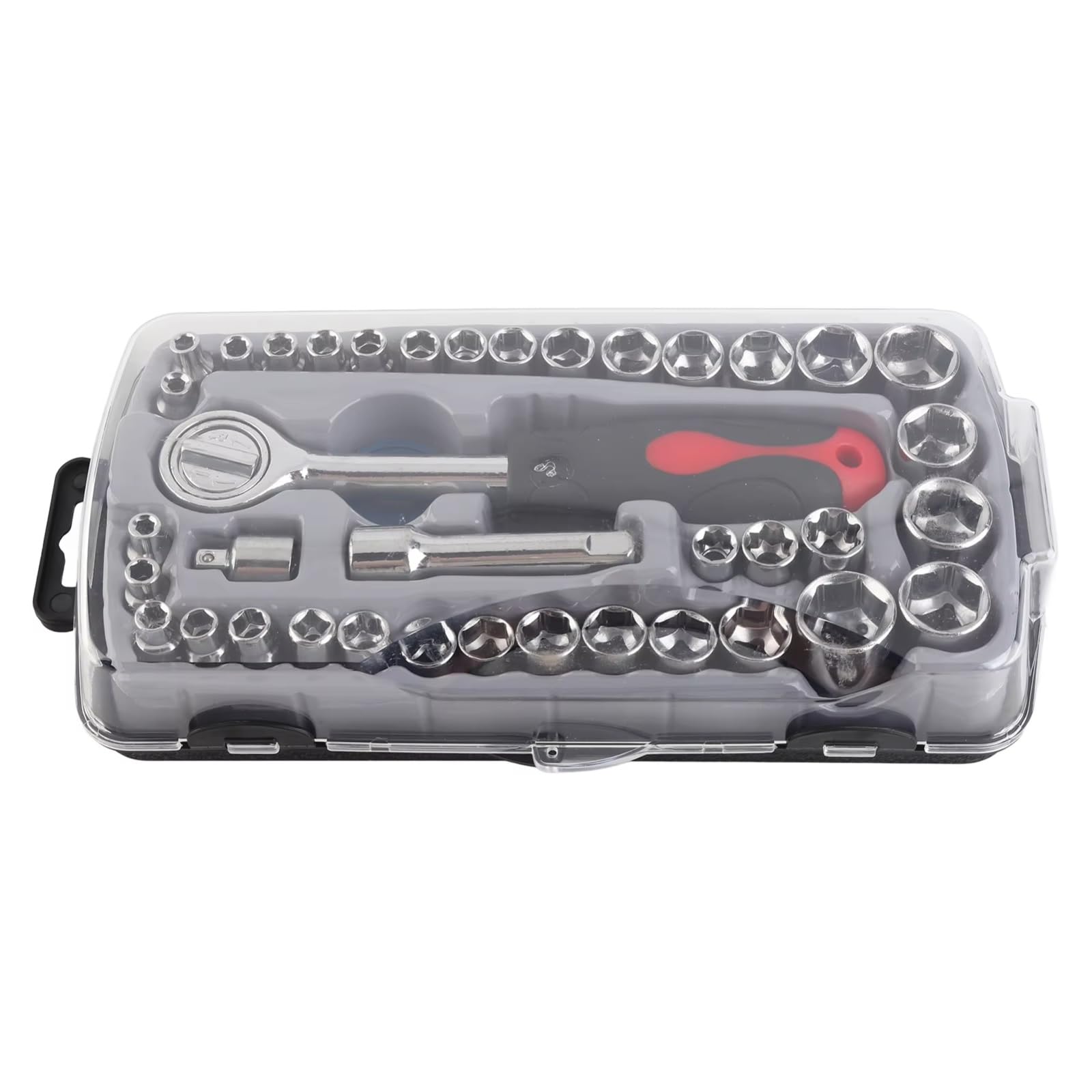 Maletín herramientas multiusos Juego 40 Uds Enchufes Juego Herramientas Reparación Automóviles Herramientas Hardware Para El Hogar Llave Trinquete Enchufe Hexagonal, Herramientas Mano