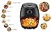 Ecofry - Freidora de aire caliente sin aceite, 1000 W, con rejilla,...