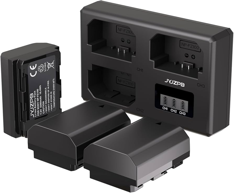 Amazon.com : JYJZPB 3 Pack NP-FZ100 Replacement Battery Compatible Amazon.com : JYJZPB 3 Pack NP-FZ100 Replacement Battery Compatible