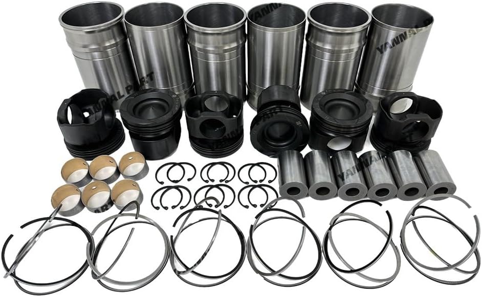 Cylinder Liner Kit Suitable for Cummins QSG12 Engine Part