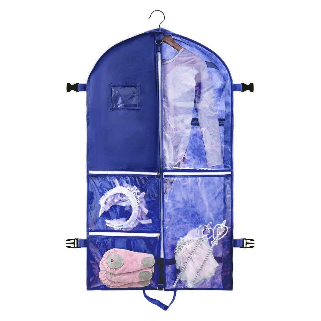 1 Pack Garment Bag for Travel Storage Dance Costumes Competition Bag Girls Dress Recital Dance Bag Kids Garment