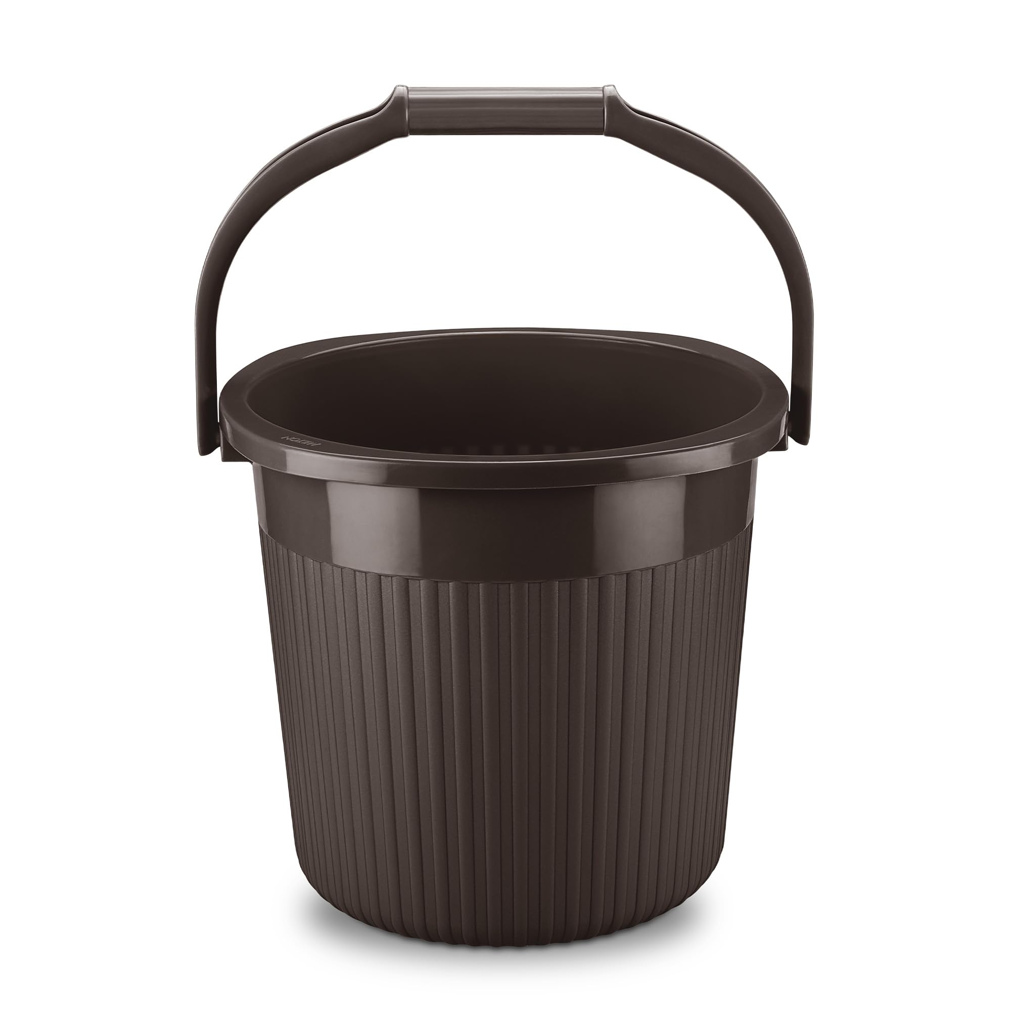 Milton Ritz 22 Plastic Bucket with Handle, 20 litres, Choco Brown | Home | Bathing | Storage | Bathroom | Multipurpose | Easy to Carry (B0D5YR3HY6) Amazon Price History, Amazon Price Tracker
