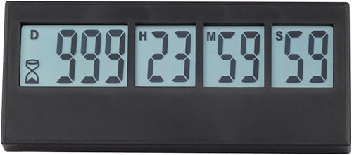 Temporizador digital de cuenta regresiva AIMILAR hasta 999 días de cuenta atrás temporizador de cuenta atrás para laboratorio cocina jubilación