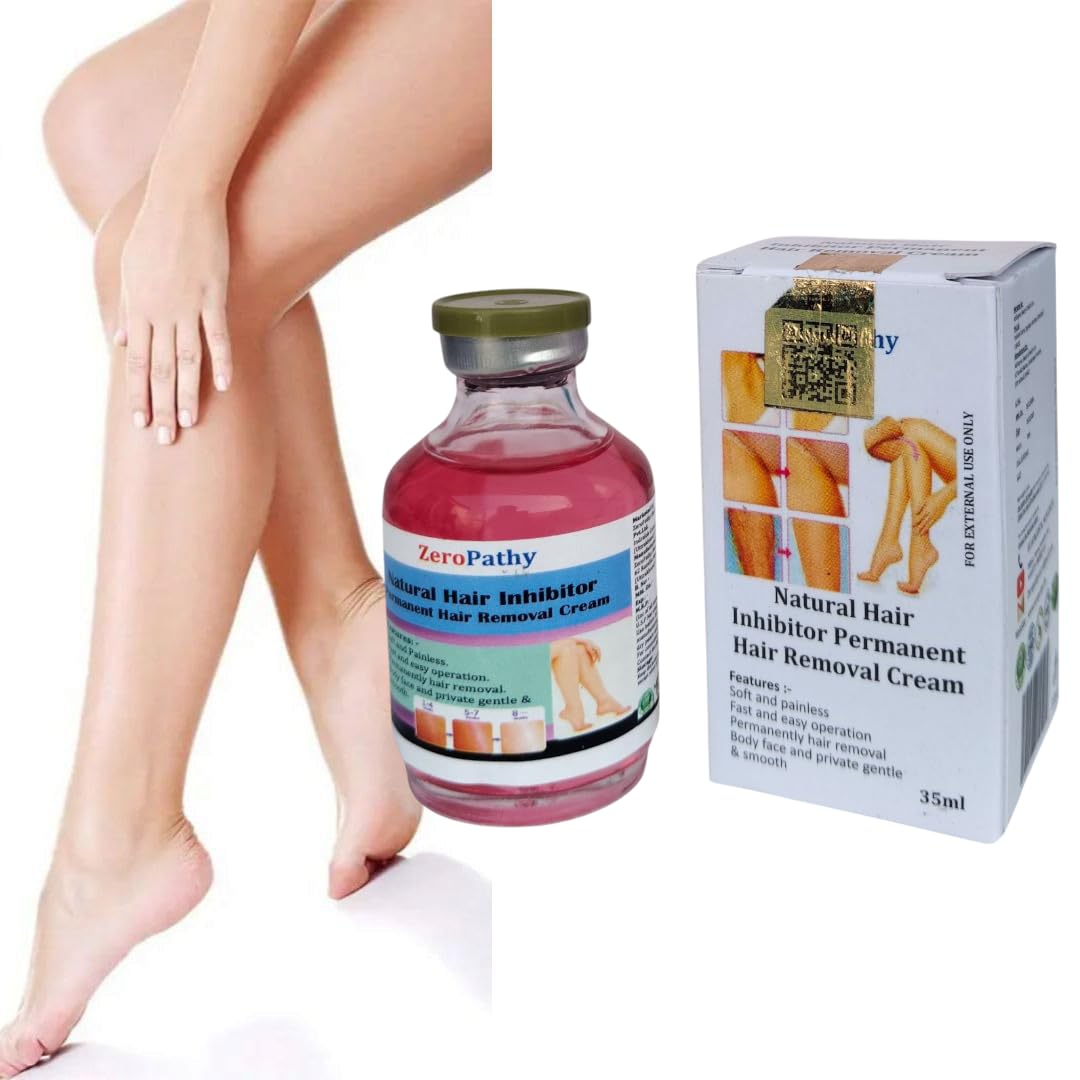 Buy ZeroPathy Permanent Hair Reduction Spray 35ml – Use After Hair