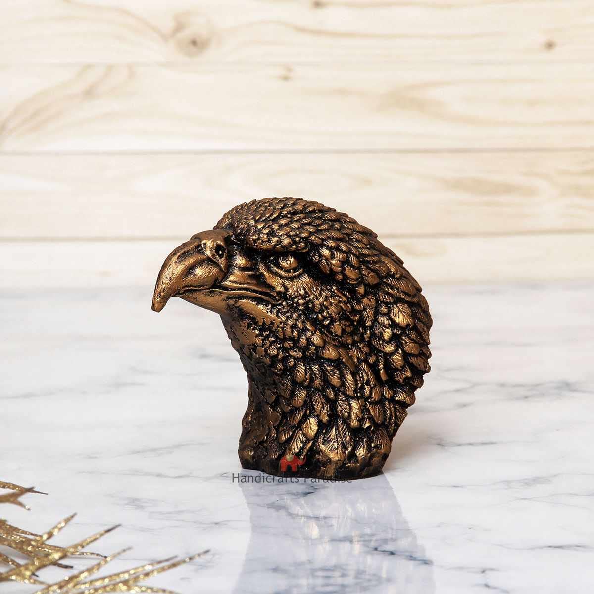 Handicrafts Paradise Eagle Face Head Showpiece for Home Décor 5.5 x 4 x 4.25 inch