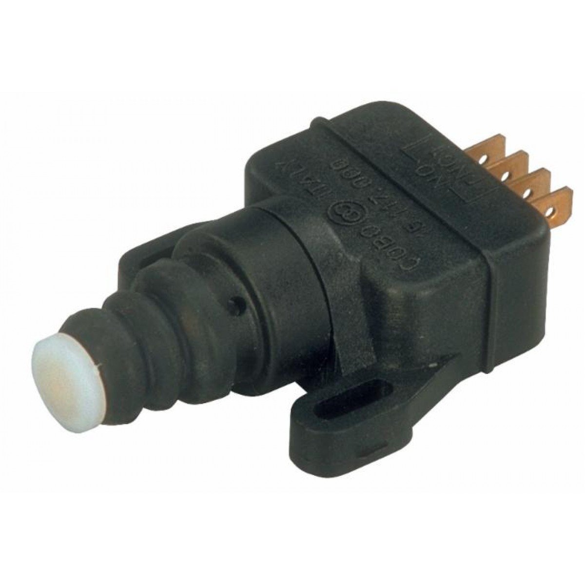Cobo Deviatore per indicatori di arresto 12-24 V: Deviatore indicatore di arresto con 4 contatti da 6,3 mm, IP67, Made in Italy