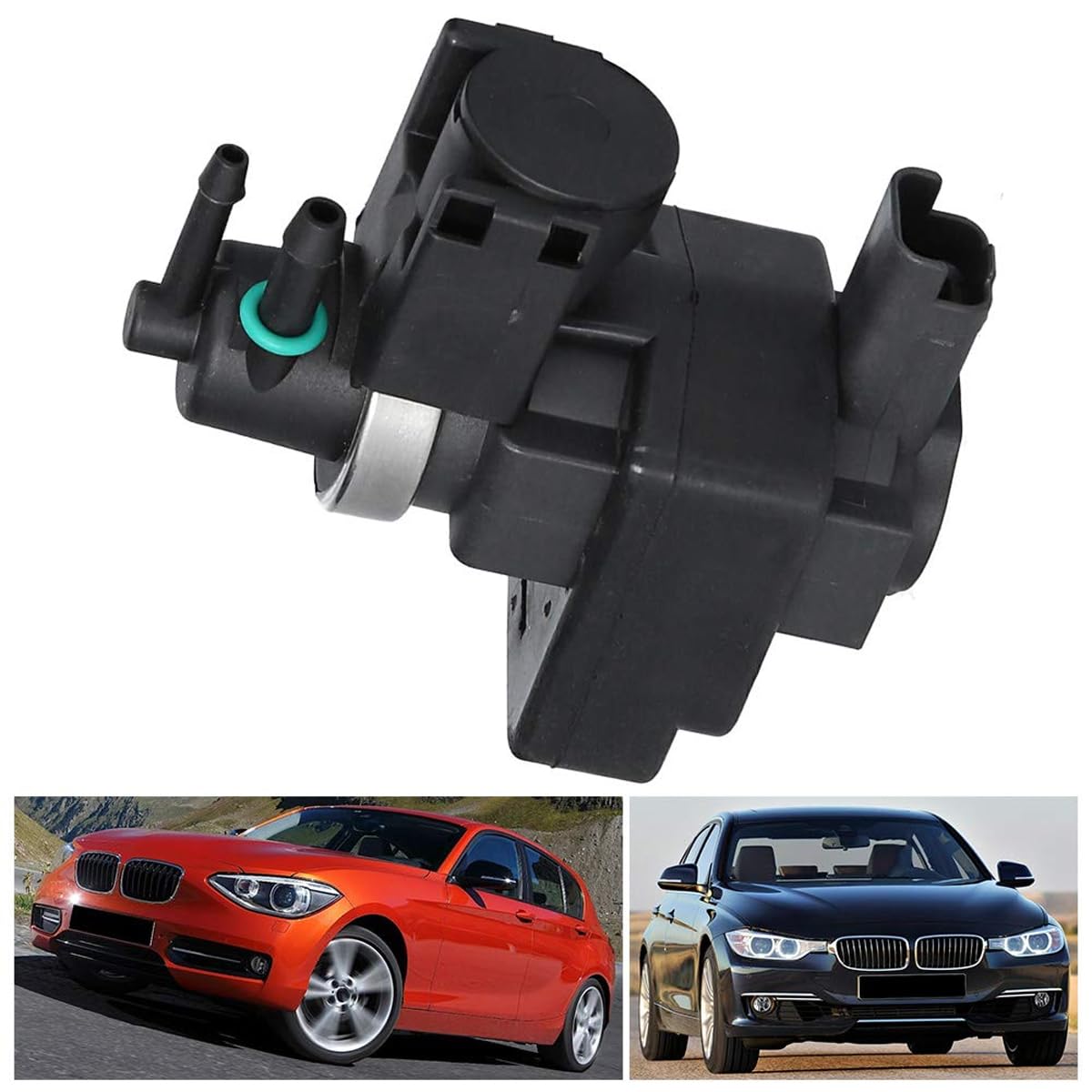 Ubric Valvola solenoide turbocompressore, valvola a solenoide sottovuoto turbocompressore per serie 1 3 F20 F21 F30 F80,11657599547 11657552946 11657595373
