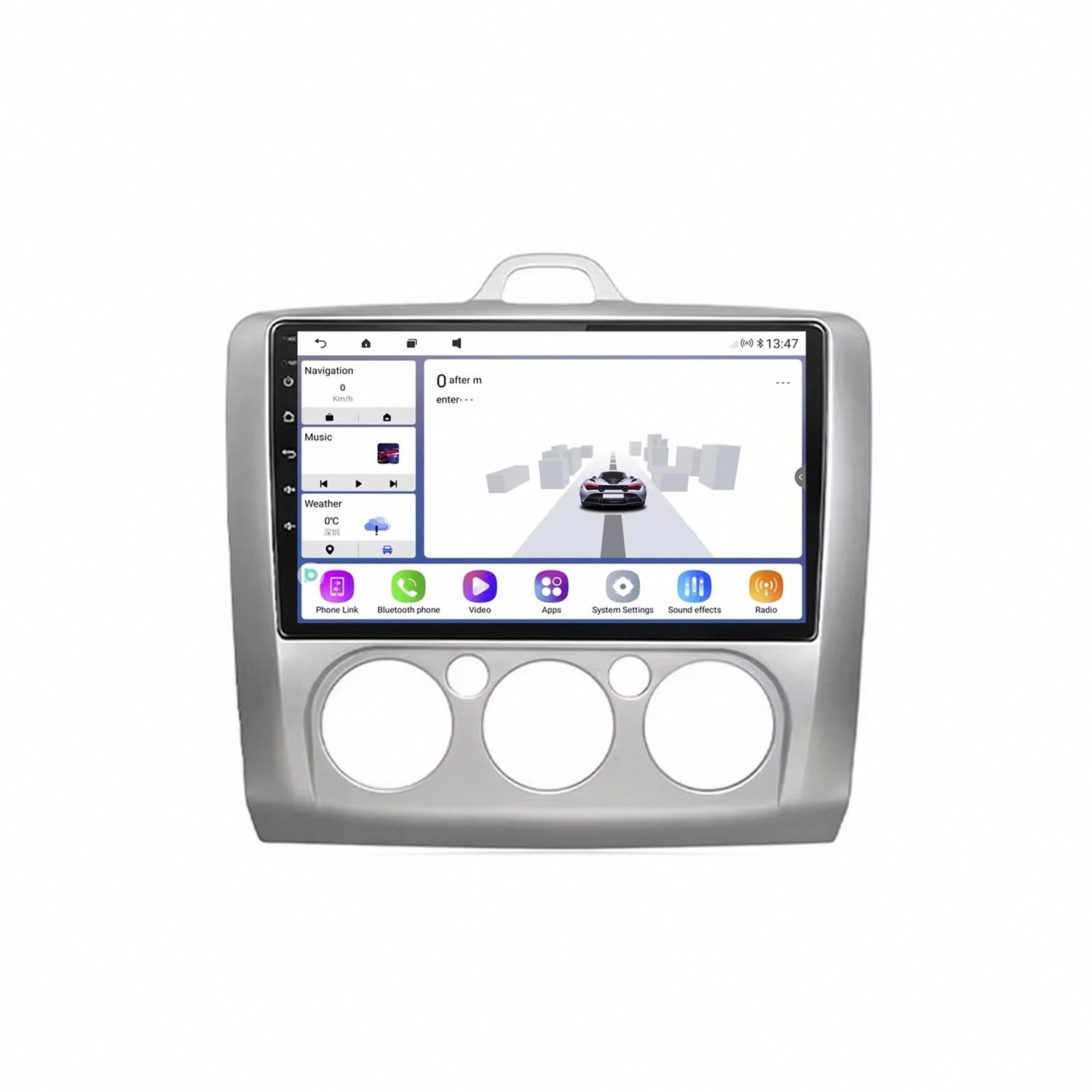 Pantalla Táctil Ford Focus 2004-2011 con Navegación GPS y Bluetooth Multimedia 8