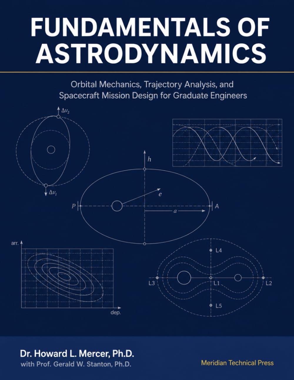 FUNDAMENTALS OF ASTRODYNAMICS: Orbital Mechanics, Trajectory Analysis, and Spacecraft Mission Design for Graduate Engineers. NEW EDITITON