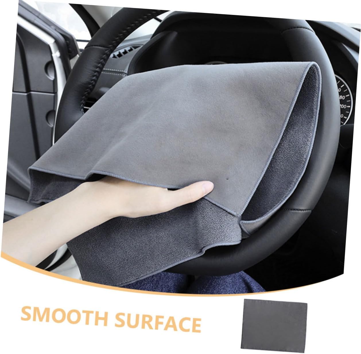 UPKOCH Thickened Chamois Car Wash Towel 30x40cm Super Absorbent Car Drying Cloth for Automotive Exterior and Interior Cleaning Without Watermarks