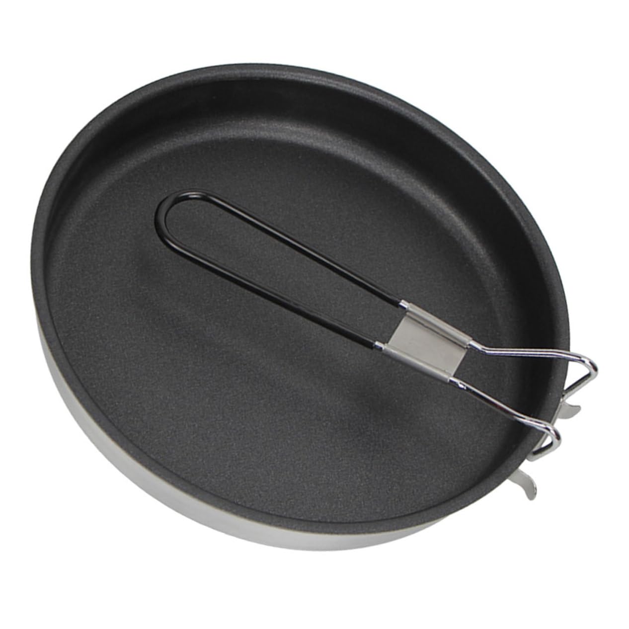 Cabilock Non Stick Camping Skillet Portable Frying Pan for Daily Use Lightweight and Wear Resistant Cooking Accessory for and Picnics