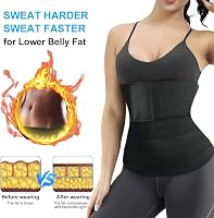 ACWOO Fogyasztó Öv Férfi Női Állítható Derék Edző Öv Neoprén Nano Ezüst Hasi Formázó Izzasztó Fitness Öv Hasizom Trainer 4