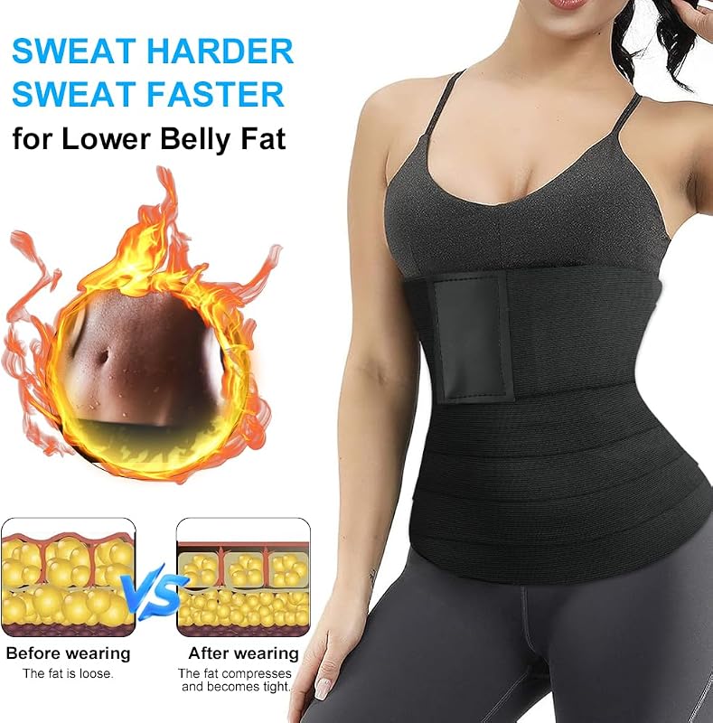 ACWOO Fogyasztó Öv Férfi Női Állítható Derék Edző Öv Neoprén Nano Ezüst Hasi Formázó Izzasztó Fitness Öv Hasizom Trainer