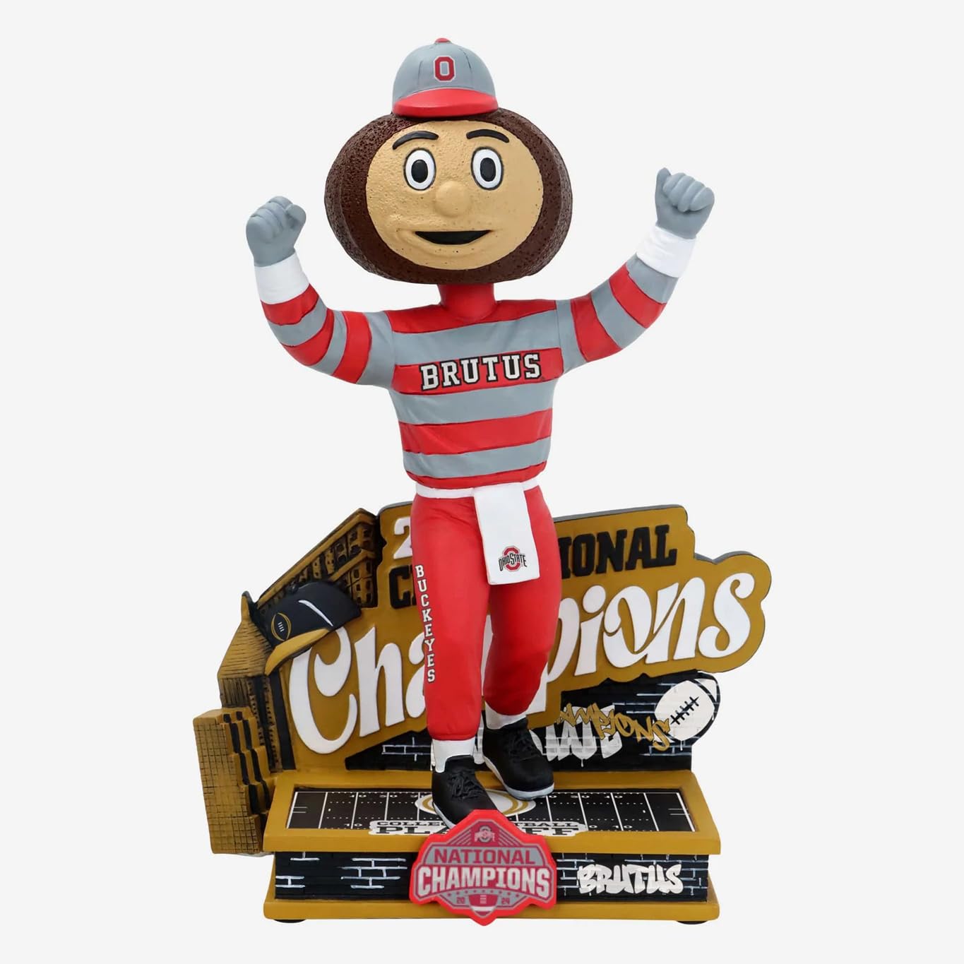 Amazon.com: Brutus Buckeye Ohio State Buckeyes 2024 Football