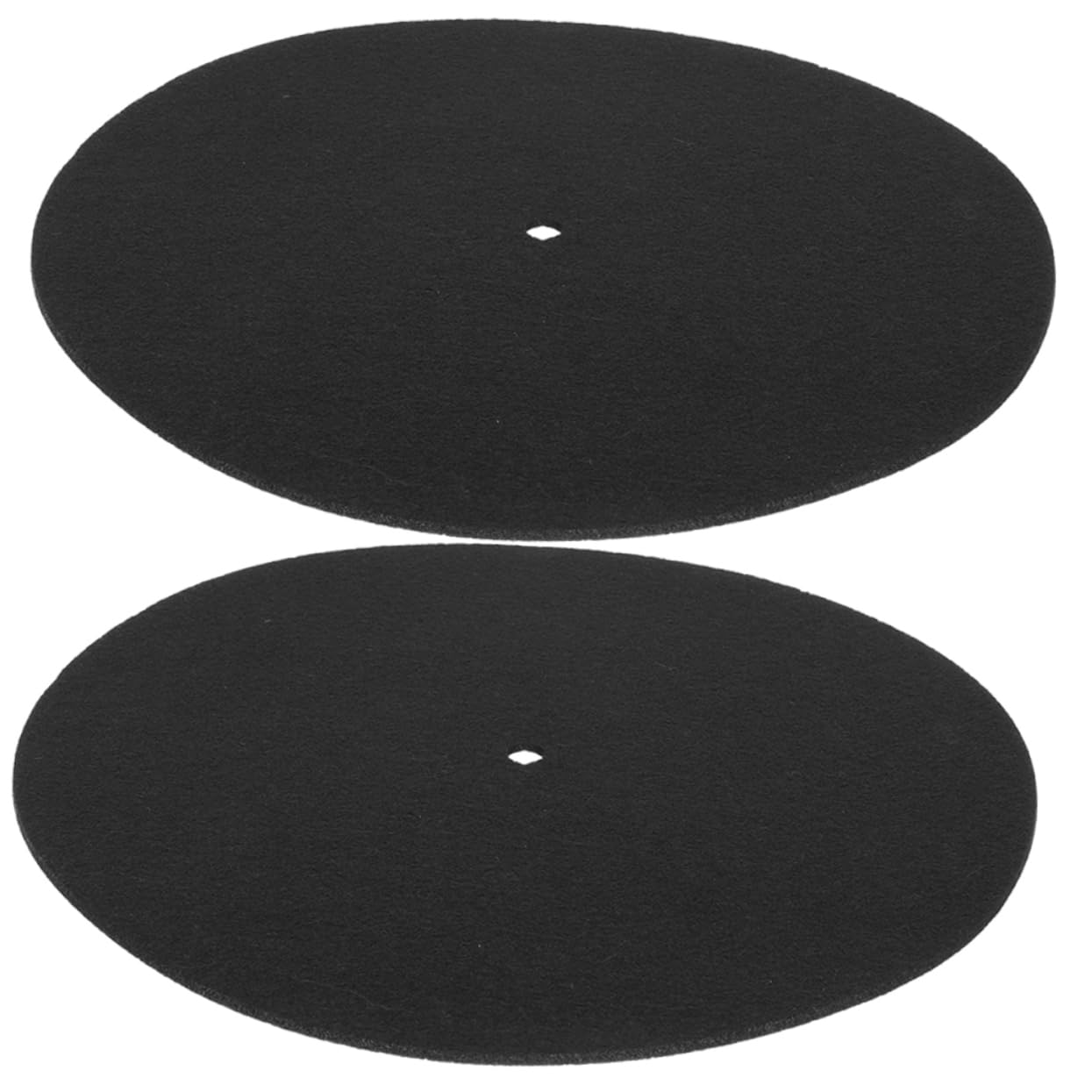 Levemolo Protective Record Pads 2pcs Felt Vinyl Record Mats Record Pad Turntable Slipmats Disc m
