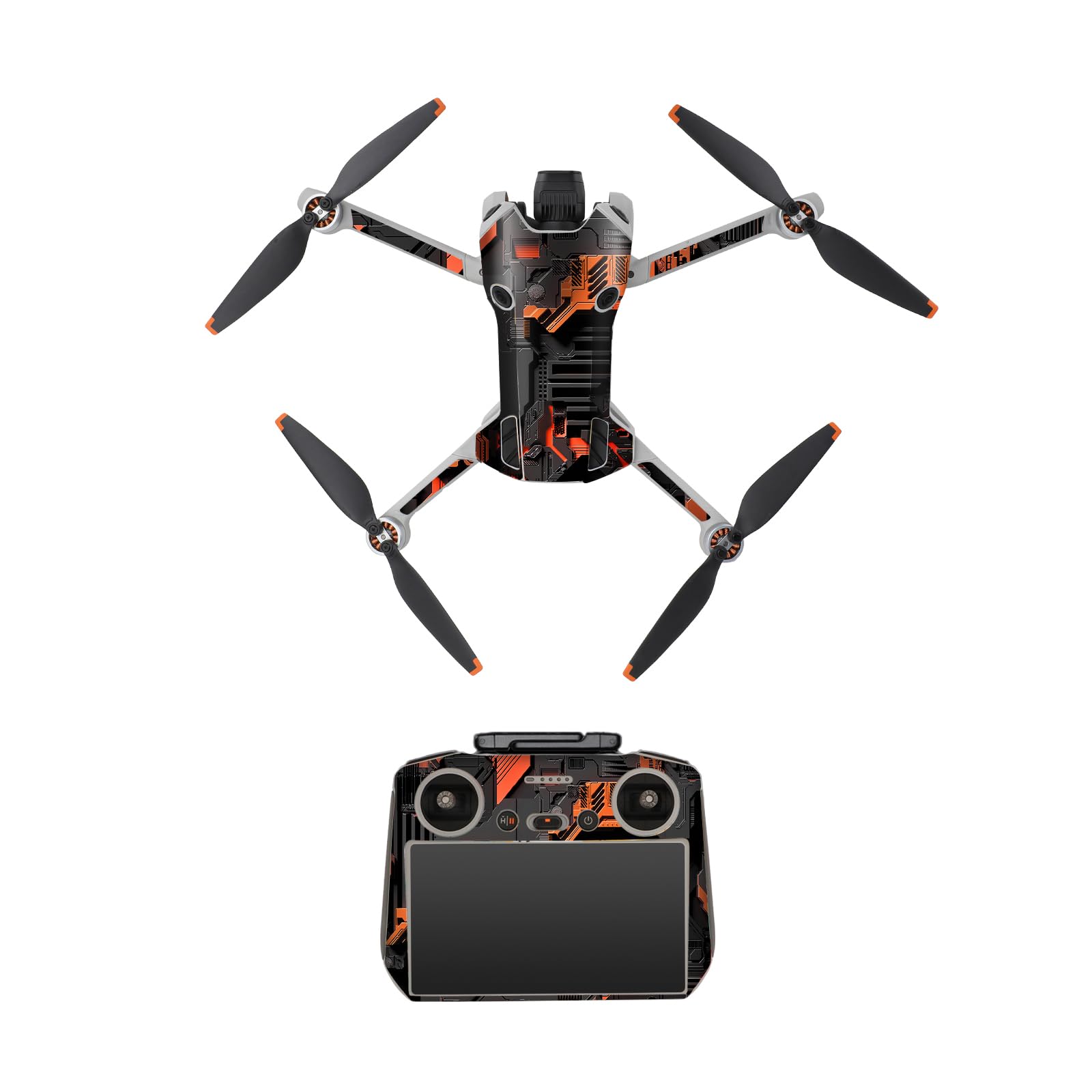 Mavic Mini4 Pro Skin Wrap for DJI Mini 4 Pro Camera Drone Body Arms RC2 Remote Controller Whole Set Sticker Decal Scratch-Proof Accessories