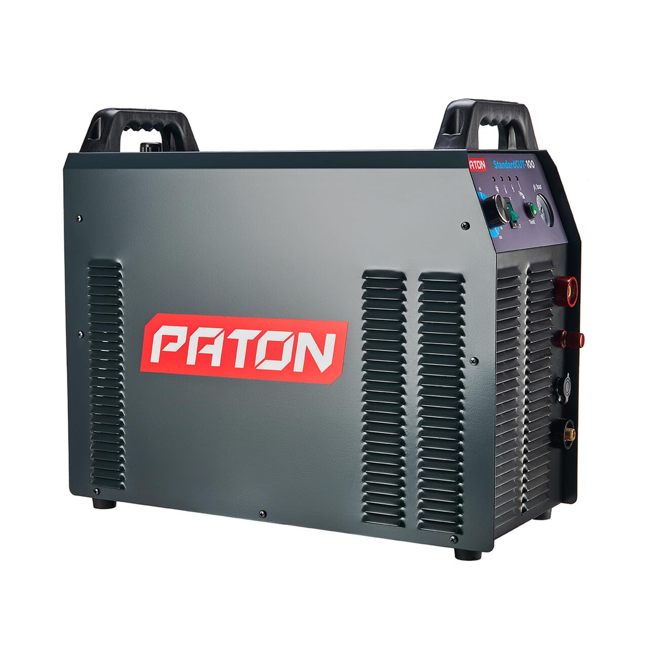 PATON StandardCUT-100-400V przecinarka plazmowa z wbudowanym kompresorem – 400V/100A, cięcie bezkontaktowe (łuk pilotowy) do 35 mm w stali, profesjonalna przecinarka plazmowa