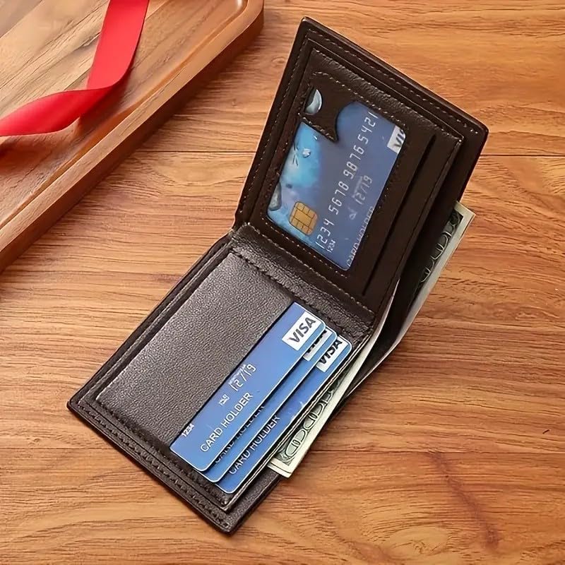 Leather wallet Eagle Pattern with Multiple Card Slots Purse, Large Capacity Card Cash Holder, Soft Fabric Waterproof Scratch Resistant2