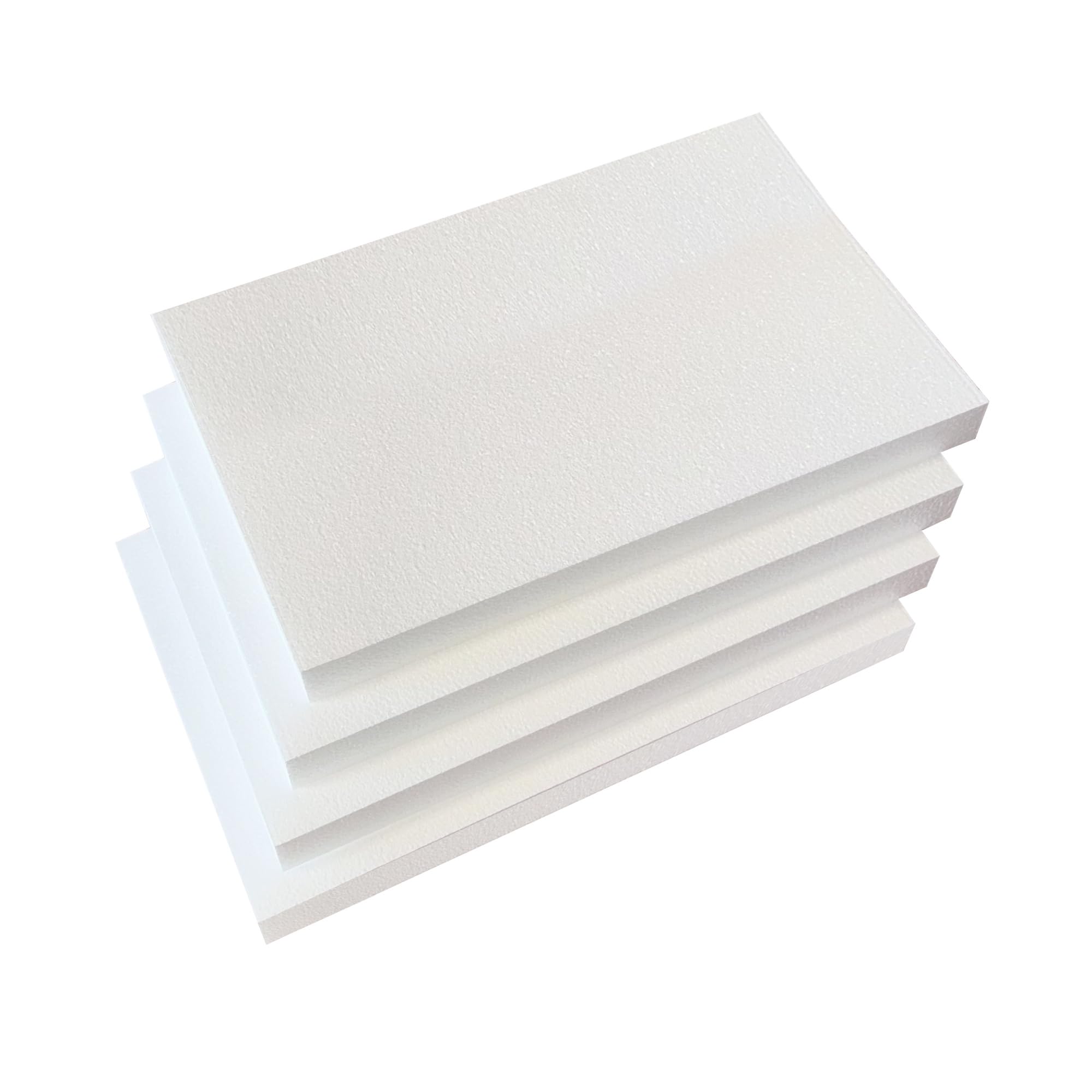 Prestige Foam Craft Foam 4 Pack - 11x17x1.5 - Made in USA - Foam Sheets for Floral Arrangements, Crafting, Modeling, Art Projects, Sculpting, and DIY Projects