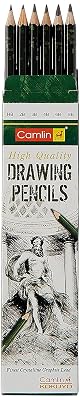 Camlin Kokuyo Drawing Pencil - Pack Of 6, Ink Black