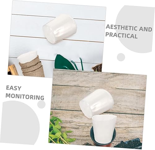 Miniatura 7 de BESPORTBLE Mini macetas de drenaje agujeros de drenaje macetas rectangulares para interiores y exteriores