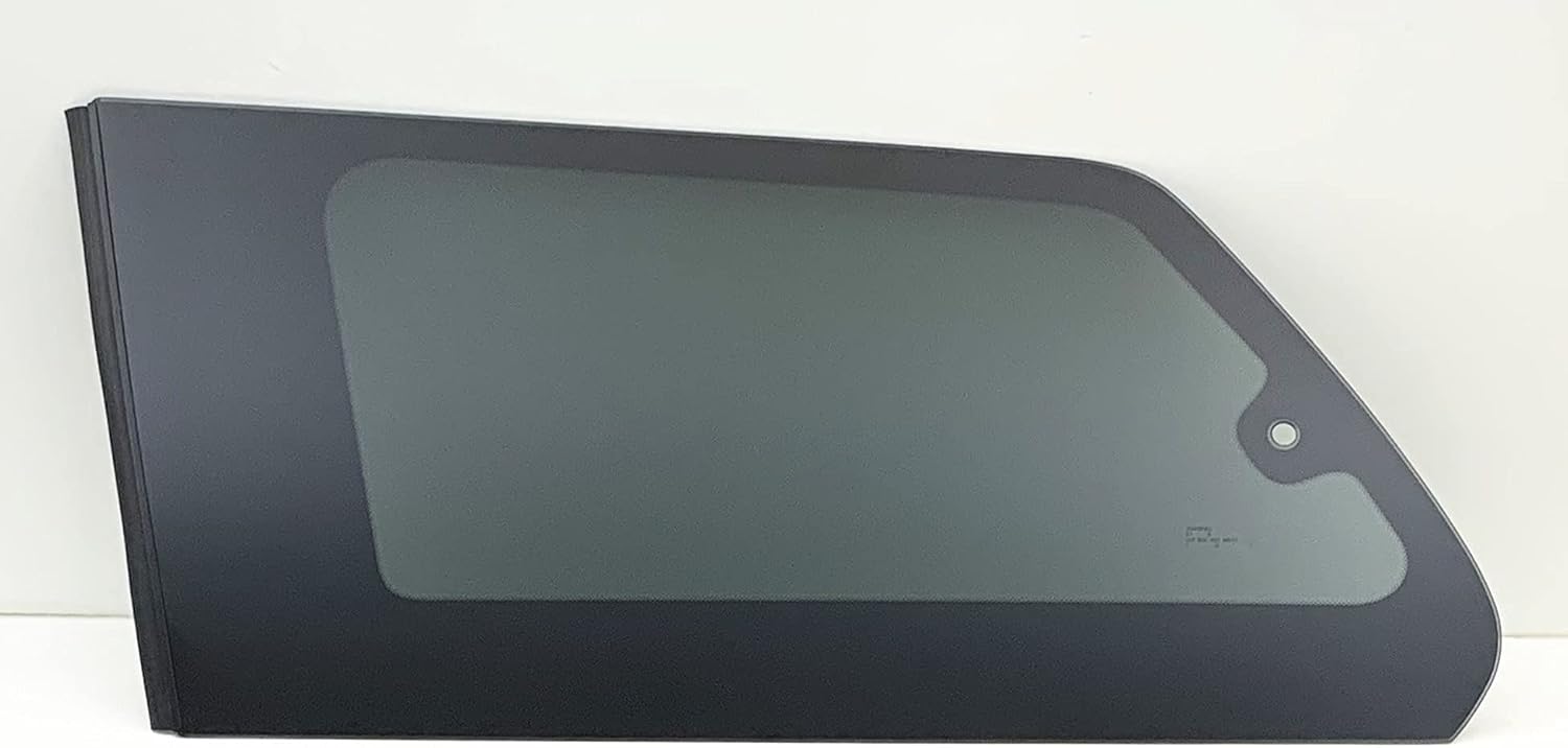 Movable Driver Left Side Quarter Window Quarter Glass Compatible with Toyota Sienna 2011-2020 Models