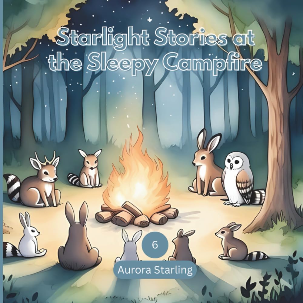 Starlight Stories at the Sleepy Campfire: A Magical Bedtime Story of Friendship, Wonder & Calm for Kids Ages 3–8: 6 (Starlight Stories: Dreamy Bedtime Fantasies)