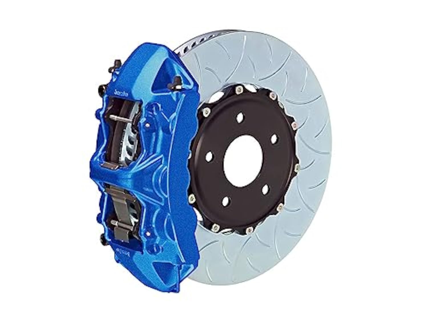 Rvinyl3M Heat Resistant Caliper Wraps, High Temperature Reflective Vinyl Brake Film in Blue, 4 Sheets (12" x 6") with Application Card