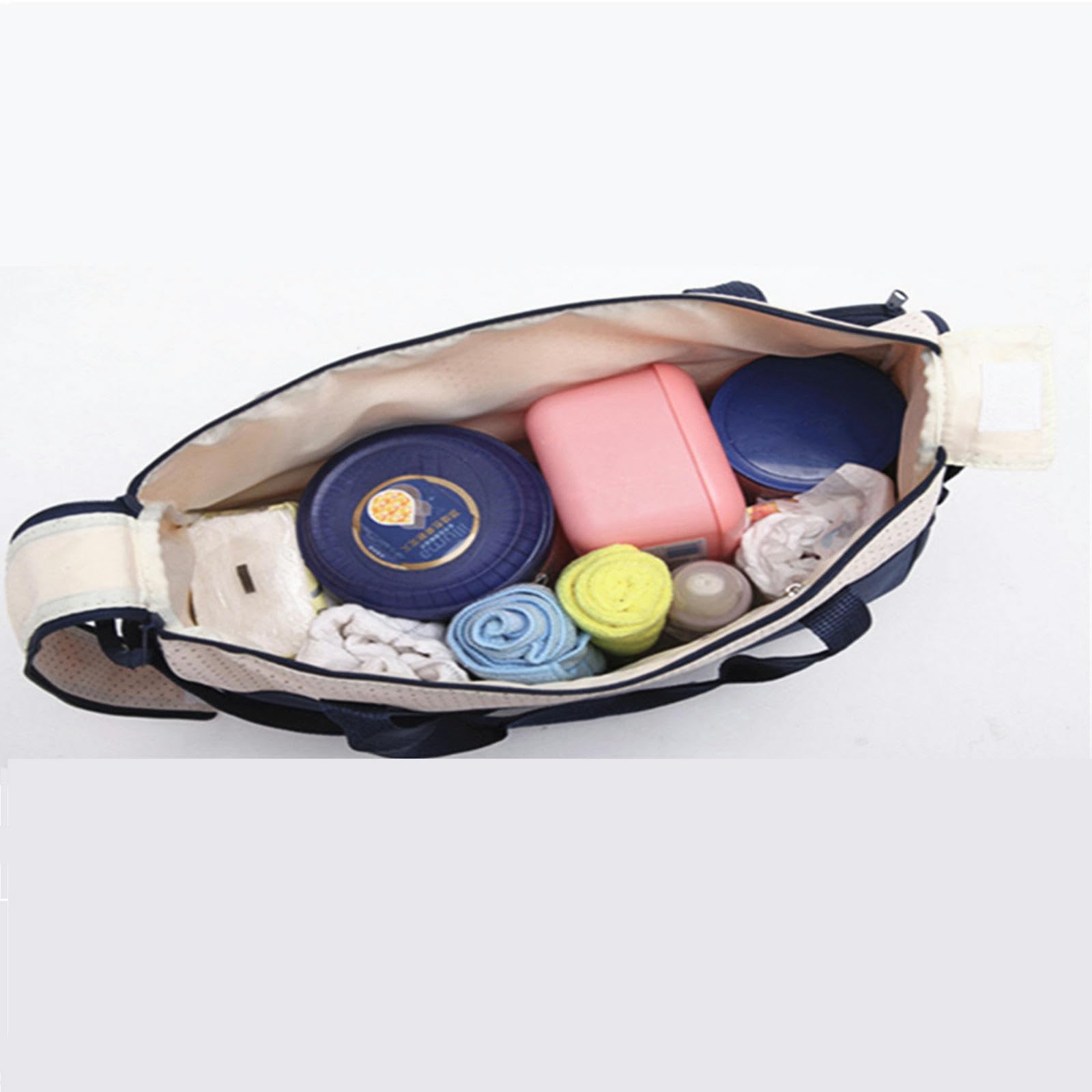 Packing Cubes Fünfteiliger Reisetaschen-Organizer, Seesack, Kuriertasche, Packwürfel, Organizer, Tasche, Kulturbeutel, Blau