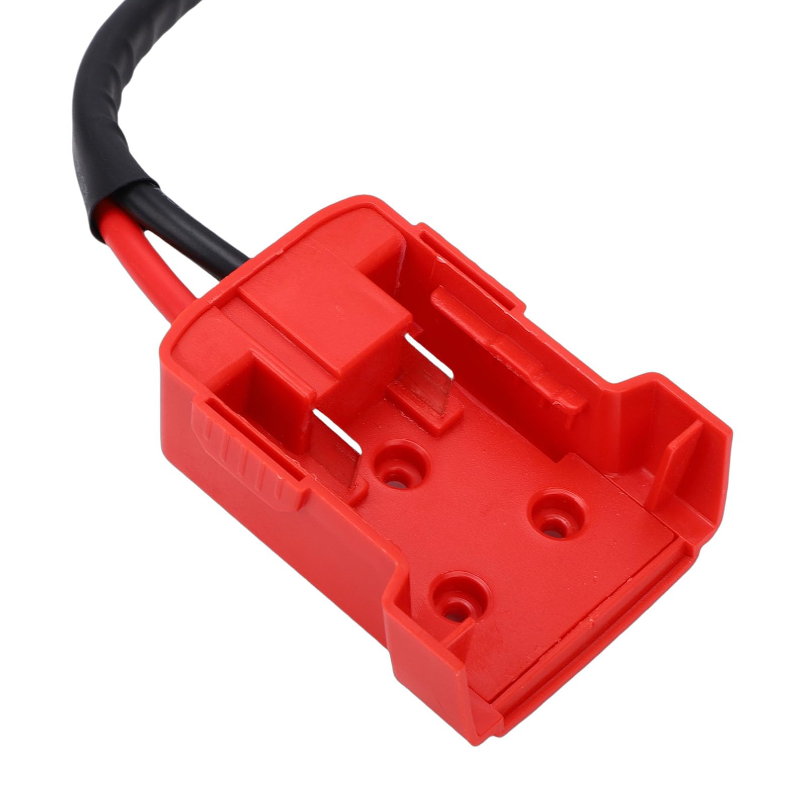 Cable de Arranque de Batería, Cable de Refuerzo de Batería de Silicona 8AWG para Baterías M18 de 18 V, Resistencia Al Calor de 392 °F, Abrazaderas Fuertes, Inicio Rápido para Automóviles,